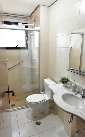 Apartamento para alugar com 61m², 2 quartos e 1 vagaBanheiro