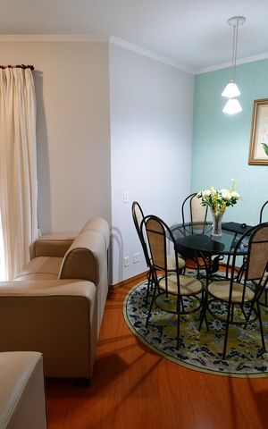 Apartamento para alugar com 61m², 2 quartos e 1 vagaSala
