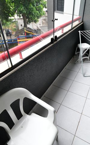Apartamento para alugar com 61m², 2 quartos e 1 vagaSala - Sacada