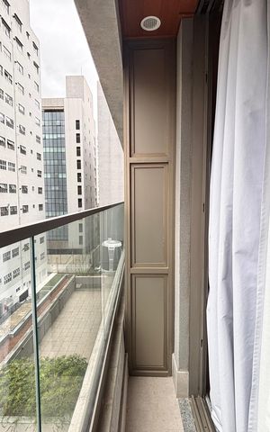 Studio à venda com 22m², 1 quarto e sem vaga Studio à venda com 22m², 1 quarto e sem vagaVaranda