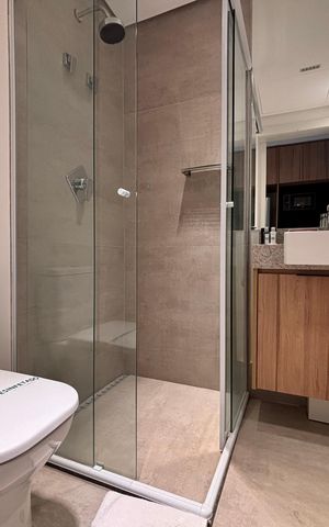 Studio à venda com 22m², 1 quarto e sem vaga Studio à venda com 22m², 1 quarto e sem vagaBanheiro