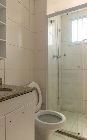 Apartamento à venda com 77m², 3 quartos e 1 vaga Apartamento à venda com 77m², 3 quartos e 1 vagaBanheiro da Suíte 1
