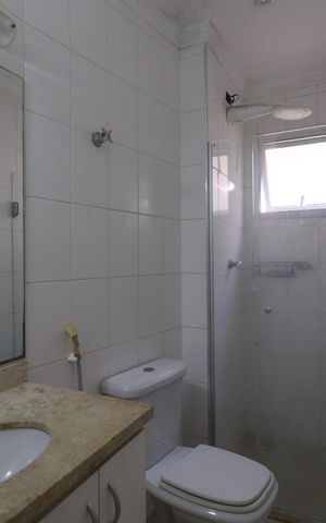 Apartamento para alugar com 63m², 2 quartos e 1 vaga Apartamento para alugar com 63m², 2 quartos e 1 vagaBanheiro