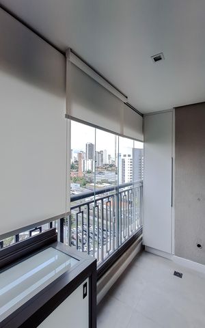 Studio para alugar com 23m², 1 quarto e sem vagaVaranda