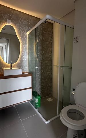 Apartamento para alugar com 60m², 2 quartos e 1 vaga Apartamento para alugar com 60m², 2 quartos e 1 vagaBanheiro