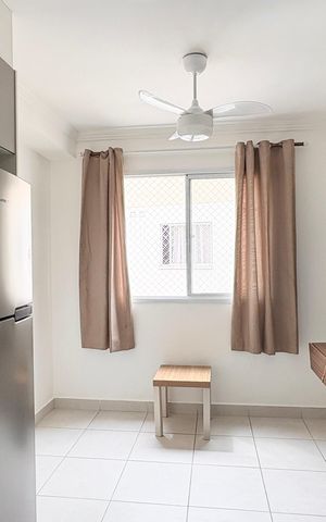 Apartamento para alugar com 33m², 2 quartos e sem vaga Apartamento para alugar com 33m², 2 quartos e sem vagaCozinha e Área de Serviço