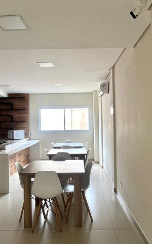 Apartamento para alugar com 45m², 1 quarto e 1 vaga Apartamento para alugar com 45m², 1 quarto e 1 vagaÁrea comum - Salão de festas