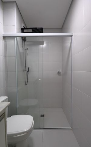 Apartamento para alugar com 45m², 1 quarto e 1 vaga Apartamento para alugar com 45m², 1 quarto e 1 vagaBanheiro