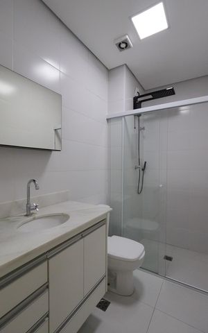 Apartamento para alugar com 45m², 1 quarto e 1 vaga Apartamento para alugar com 45m², 1 quarto e 1 vagaBanheiro