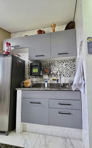 Apartamento para alugar com 67m², 2 quartos e 1 vaga Apartamento para alugar com 67m², 2 quartos e 1 vagaCozinha e Área de Serviço