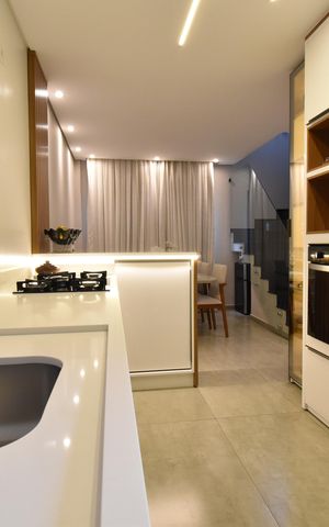 Casa de condomínio à venda com 125m², 3 quartos e 2 vagasCozinha