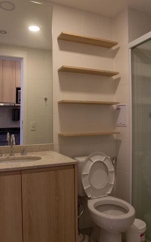 Studio para alugar com 25m², 1 quarto e sem vagaBanheiro