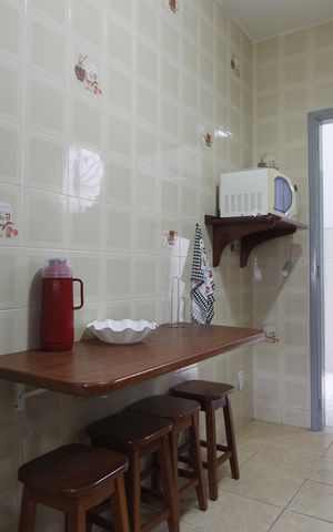 Casa para alugar com 120m², 2 quartos e 6 vagasCozinha