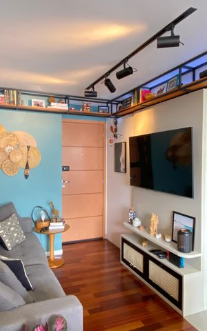Apartamento à venda com 45m², 2 quartos e 1 vagaSala