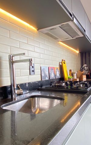 Apartamento à venda com 45m², 2 quartos e 1 vagaCozinha