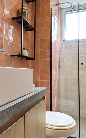 Apartamento à venda com 45m², 2 quartos e 1 vagaBanheiro