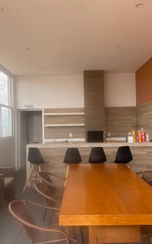 Apartamento à venda com 45m², 2 quartos e 1 vagaÁrea comum - Churrasqueira e Salão de Festas