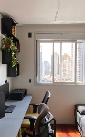 Apartamento à venda com 45m², 2 quartos e 1 vagaQuarto 2 
