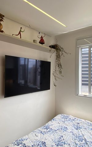 Apartamento à venda com 45m², 2 quartos e 1 vagaQuarto 1