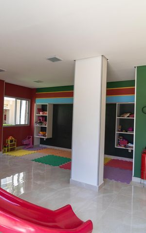 Apartamento para alugar com 68m², 3 quartos e 2 vagas Apartamento para alugar com 68m², 3 quartos e 2 vagasÁrea comum - Brinquedoteca