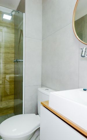 Apartamento à venda com 72m², 3 quartos e 2 vagasBanheiro Social