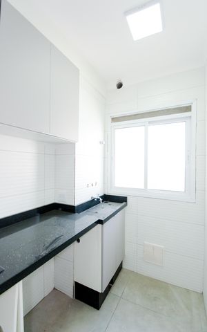 Apartamento à venda com 72m², 3 quartos e 2 vagasCozinha e Área de Serviço