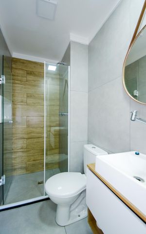 Apartamento à venda com 72m², 3 quartos e 2 vagasBanheiro Social