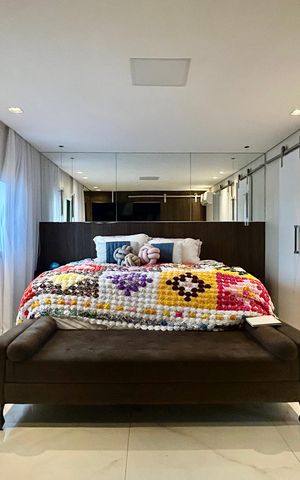 Apartamento à venda com 124m², 2 quartos e 2 vagas Apartamento à venda com 124m², 2 quartos e 2 vagasQuarto 2