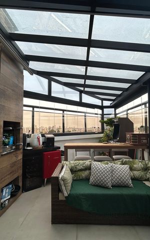 Apartamento à venda com 124m², 2 quartos e 2 vagas Apartamento à venda com 124m², 2 quartos e 2 vagasCobertura