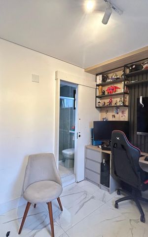 Apartamento à venda com 124m², 2 quartos e 2 vagas Apartamento à venda com 124m², 2 quartos e 2 vagasQuarto 1