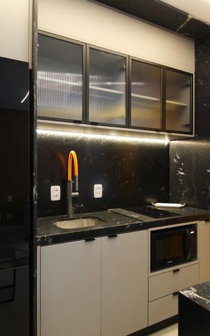Studio para alugar com 30m², 1 quarto e sem vagaCozinha