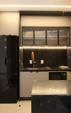 Studio para alugar com 30m², 1 quarto e sem vagaCozinha