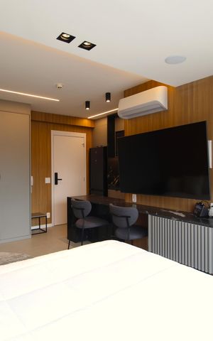 Studio para alugar com 30m², 1 quarto e sem vagaSala/Quarto