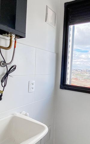 Apartamento para alugar com 39m², 2 quartos e sem vaga Apartamento para alugar com 39m², 2 quartos e sem vagaÁrea de Serviço