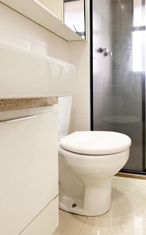 Apartamento para alugar com 60m², 2 quartos e 1 vaga Apartamento para alugar com 60m², 2 quartos e 1 vagaBanheiro Social