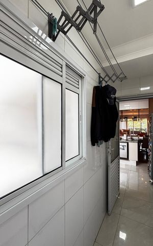 Apartamento para alugar com 105m², 3 quartos e 2 vagas Apartamento para alugar com 105m², 3 quartos e 2 vagasÁrea de Serviço
