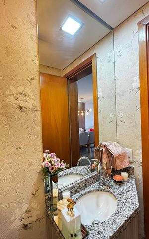 Apartamento para alugar com 105m², 3 quartos e 2 vagas Apartamento para alugar com 105m², 3 quartos e 2 vagasLavabo