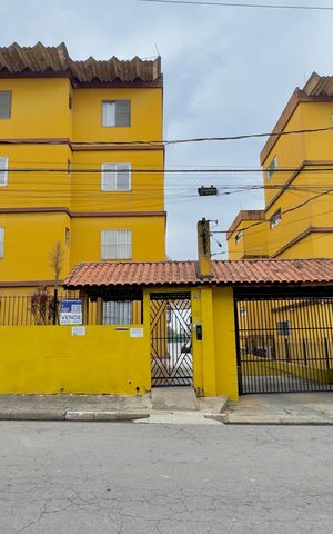 Apartamento à venda com 55m², 2 quartos e 1 vagaPlaca instalada na fachada do imóvel 