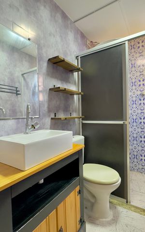 Apartamento à venda com 55m², 2 quartos e 1 vagaBanheiro