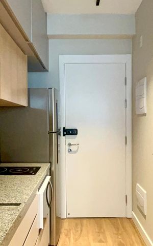 Studio à venda com 29m², 1 quarto e sem vagaCozinha
