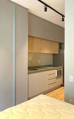 Studio à venda com 29m², 1 quarto e sem vagaStudio