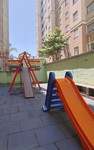 Apartamento para alugar com 43m², 2 quartos e sem vagaÁrea comum - Playground