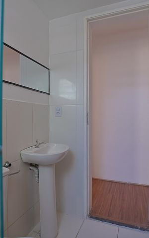 Apartamento para alugar com 43m², 2 quartos e sem vagaBanheiro