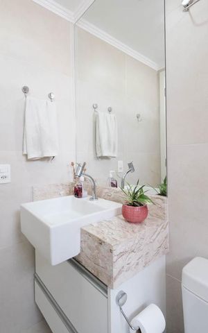 Apartamento à venda com 74m², 3 quartos e 2 vagasSuíte