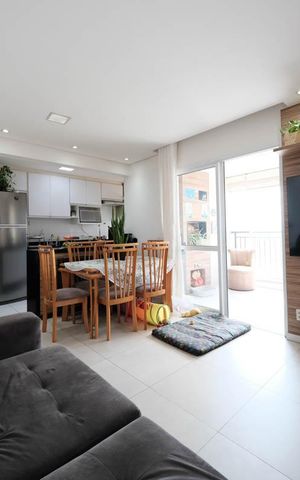Apartamento à venda com 74m², 3 quartos e 2 vagasSala/Cozinha