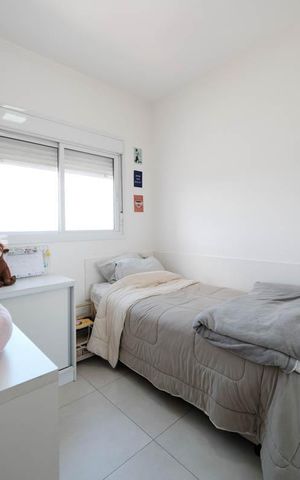 Apartamento à venda com 74m², 3 quartos e 2 vagasQuarto 1