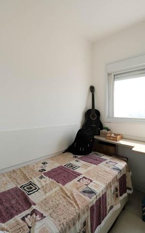 Apartamento à venda com 74m², 3 quartos e 2 vagasQuarto 2