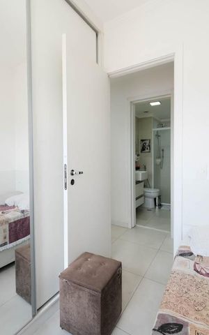Apartamento à venda com 74m², 3 quartos e 2 vagasQuarto 2