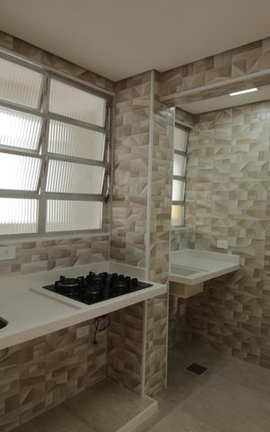Apartamento para alugar com 55m², 1 quarto e 1 vagaCozinha e Área de Serviço