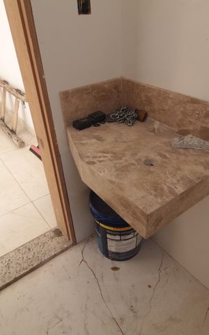 Casa à venda com 122m², 3 quartos e 4 vagasLavabo da Sala